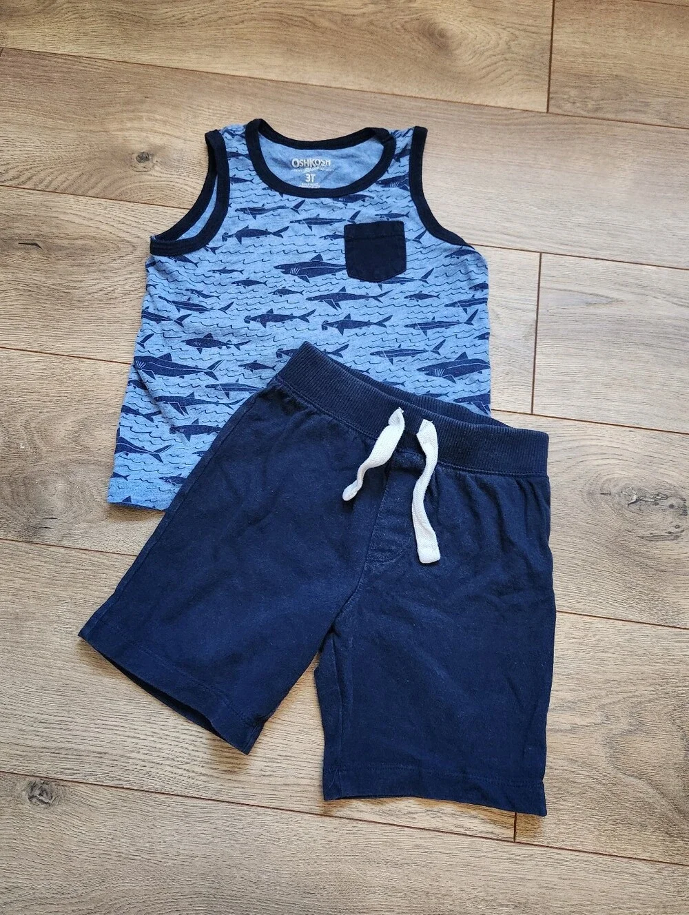 3t Boys Tank Top And Shorts
